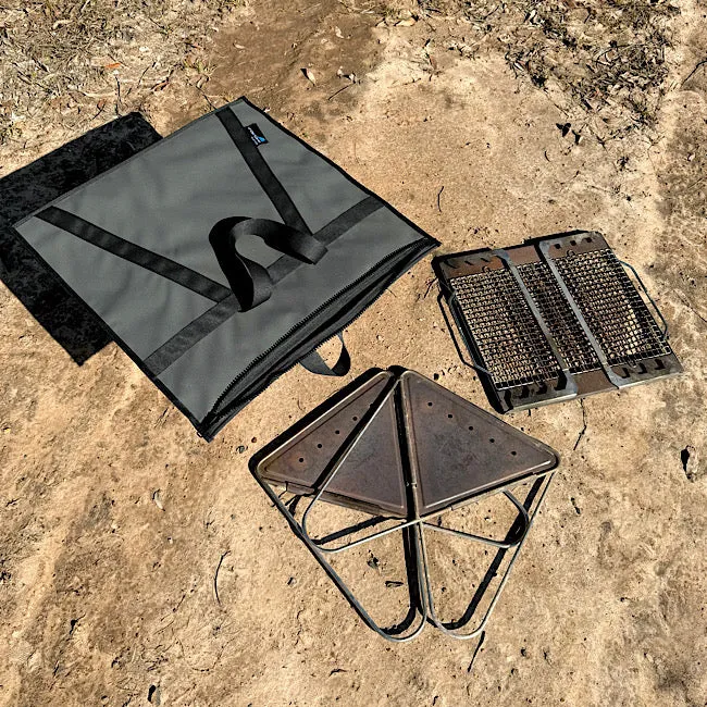 Canvas Folding Fire Pit Bag