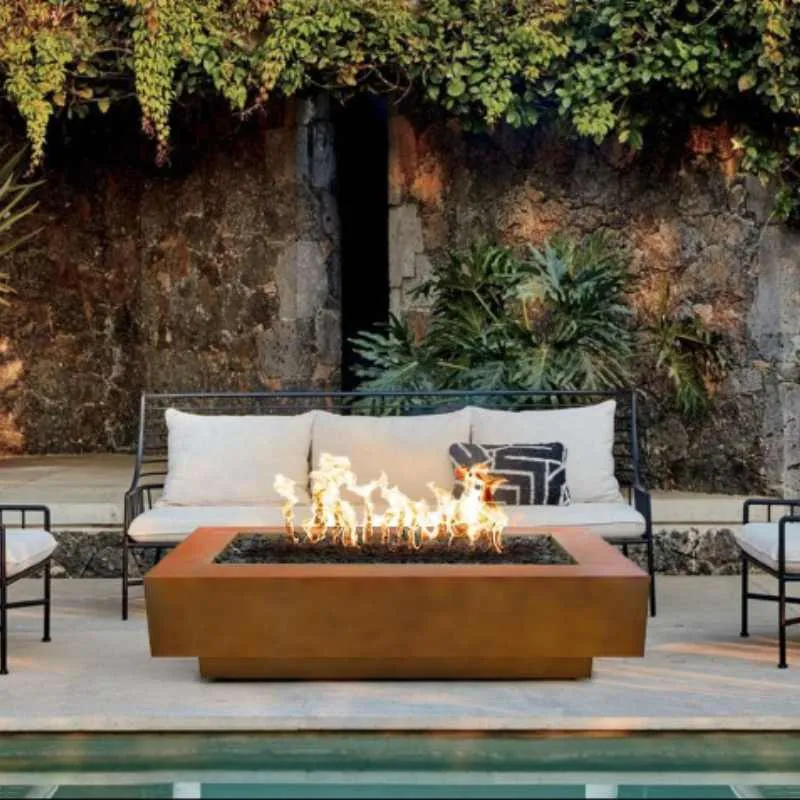 Cedar Park Fire Pit - Corten Steel | 72"