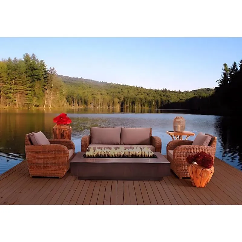 Cedar Park Fire Pit - Hammered Copper | 48"