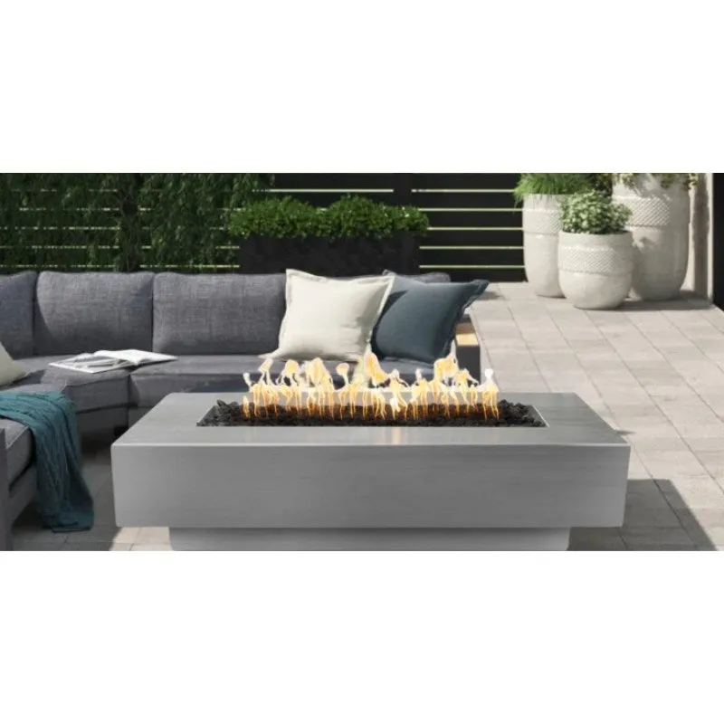 Cedar Park Fire Pit - Stainless Steel | 60"