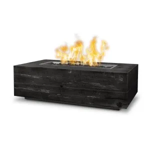 Cedar Park Fire Pit - Wood Grain Concrete | 108"