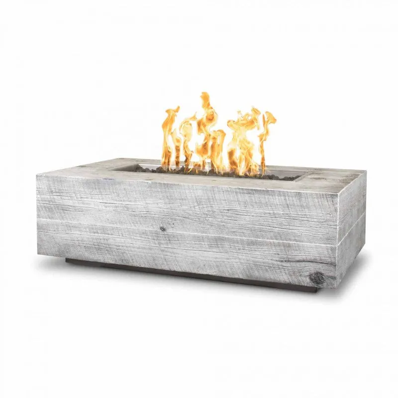 Cedar Park Fire Pit - Wood Grain Concrete | 108"
