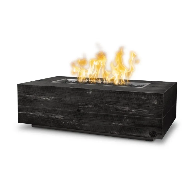 Cedar Park Fire Pit - Wood Grain Concrete | 108"