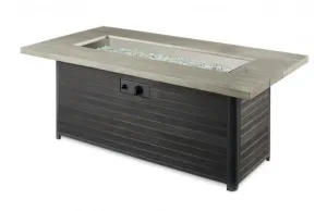 Cedar Ridge Linear Gas Fire Pit Table