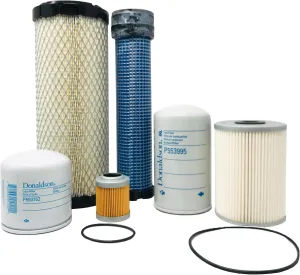 CFKIT Maintenance Filter kit Compatible with Takeuchi TB240 Tier 4 Compact Excavator
