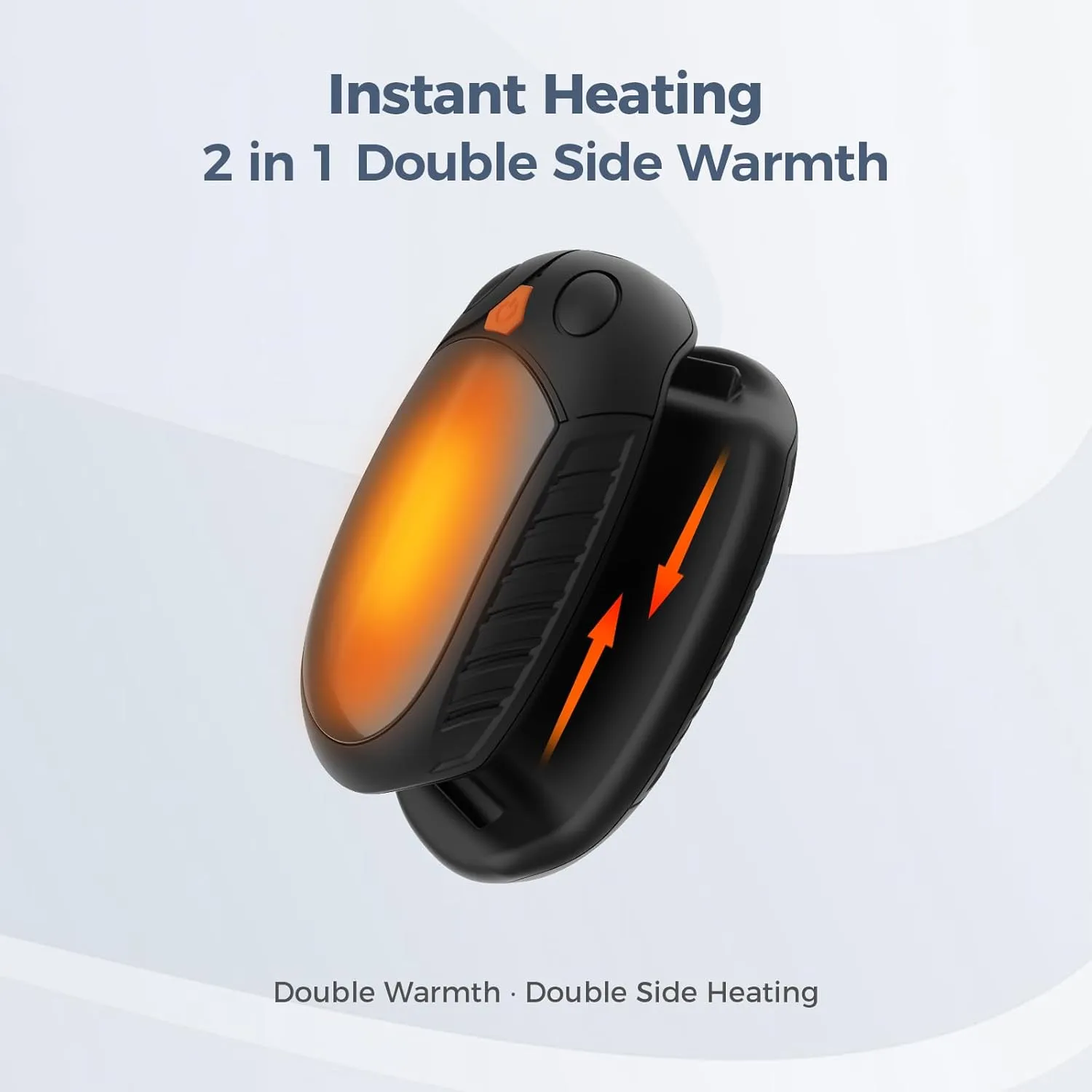 Classic Hand Warmers Rechargeable 2 Pack, AI Temperature Control Pocket Size Electric Handwarmers, Quick Charge Portable Hand Warmer Great Gift for Christmas Outdoors, Hunting, Golf, Camping