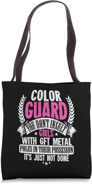Color Guard Gift For A Colorguard Tote Bag