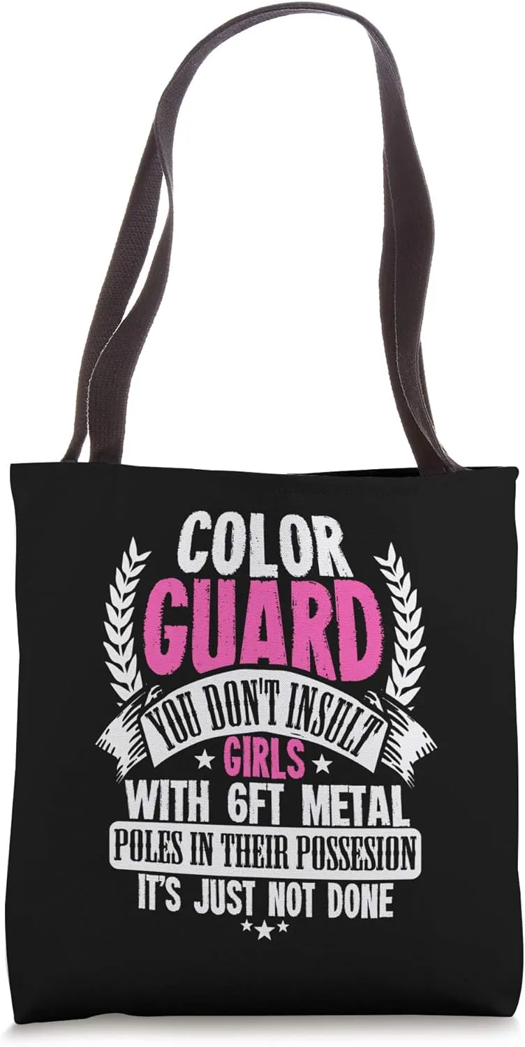 Color Guard Gift For A Colorguard Tote Bag