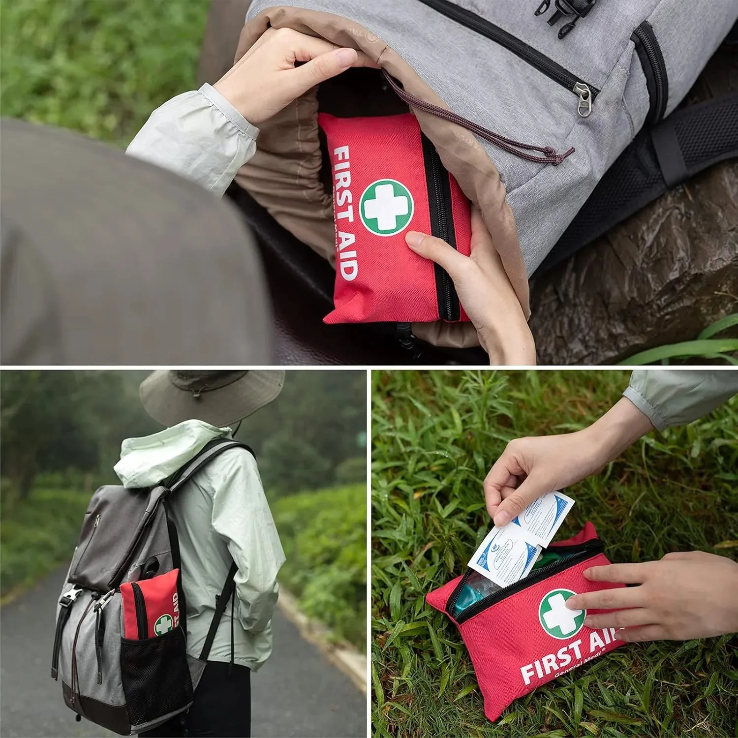 Compact 110-Piece First Aid Kit | Travel, Home & Vehicle Essential