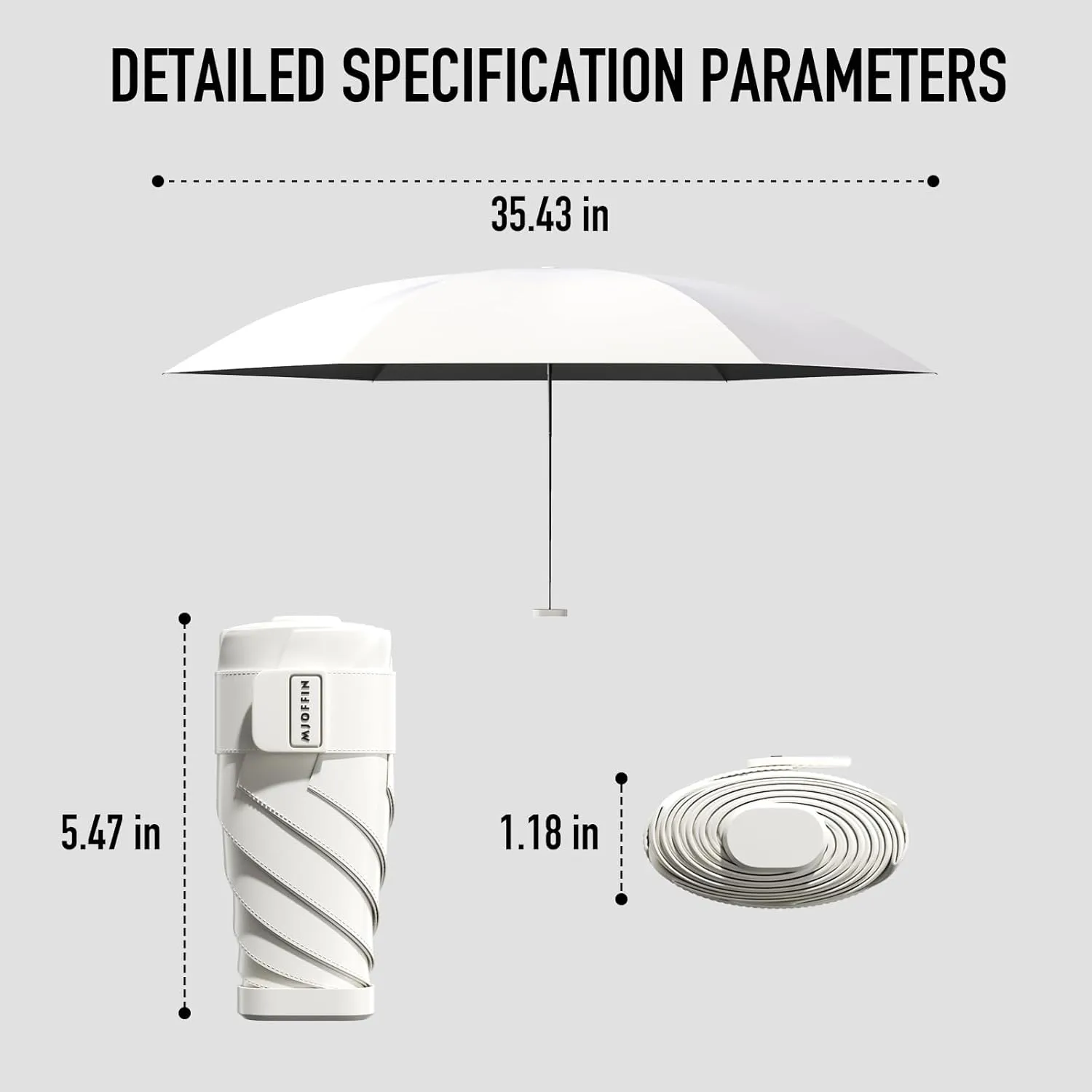 Compact Mini Umbrella for purse-Lightweight,Fold and UV Umbrella for Rain-Suitable for women, girls, kids