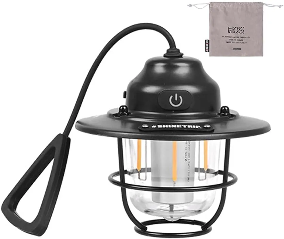 Cordless Camping Lamp Portable Hung Tent Home s Lern Multi-Modes USB Reable Lamp