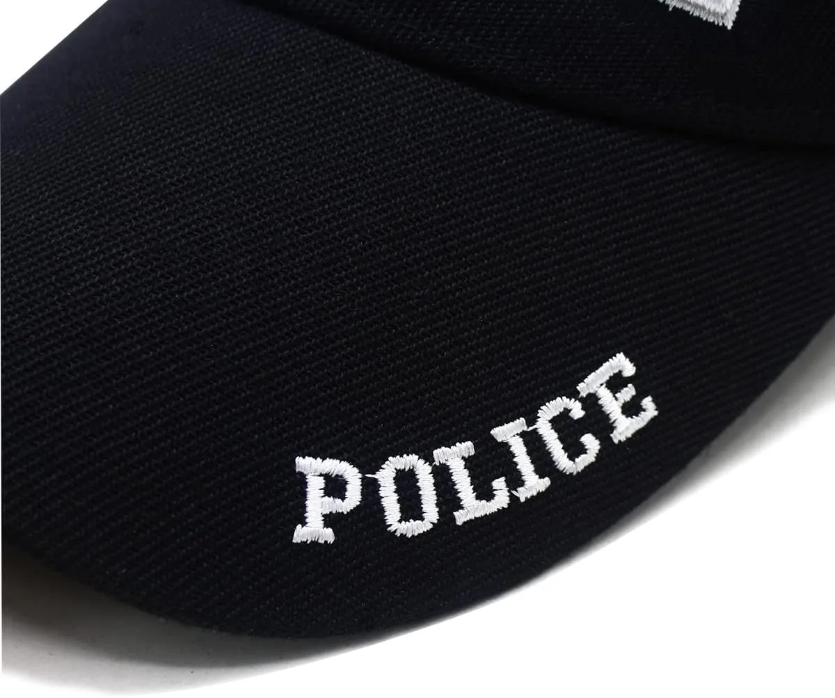 DailyCarry Black Blue Police Adjustable Baseball Cap Law Enforcement Officer Cops Gear 3D Embroidered Men Women Hat