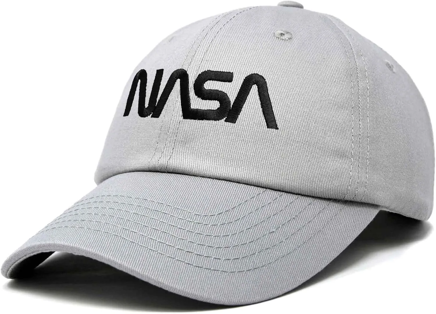 DALIX NASA Embroidered Mens Womens Cotton Dad Hat Baseball Cap Adjustable