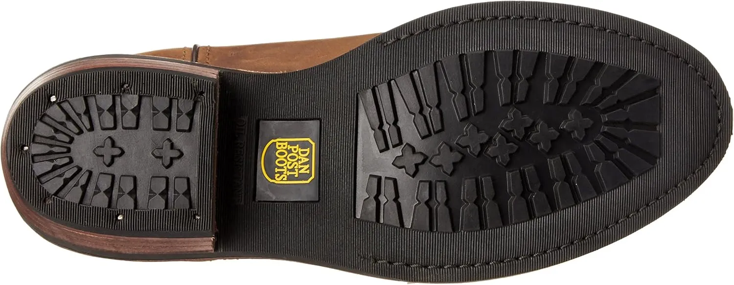 Dan Post Mens Albuquerque Waterproof Work Safety Shoes Casual - Black