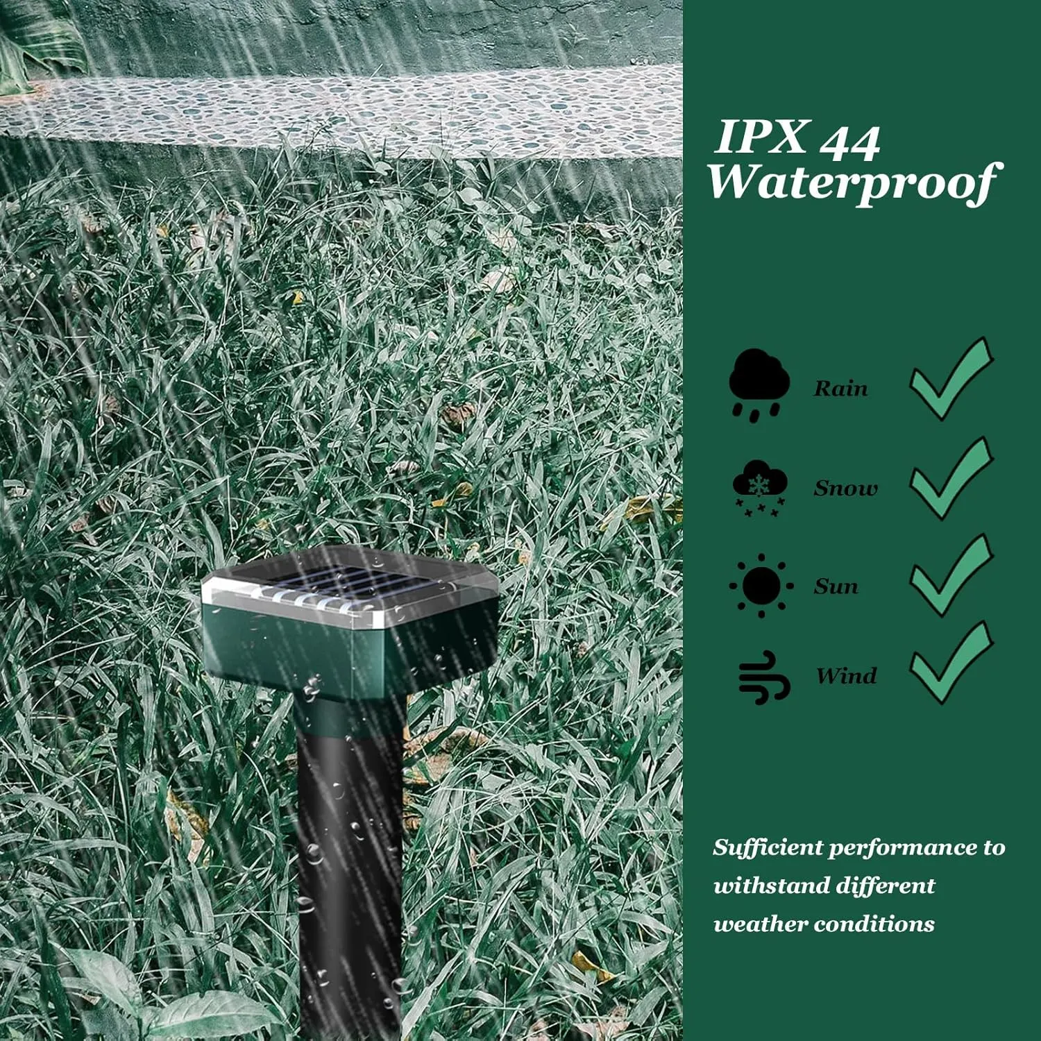 Deer Repellent Devices for Garden,Deer Repellent Devices,Deer Repellent,Deer Repellent for Plants,Deer Deterrent Devices Outdoor,Solar Deer Repellent Devices,Sonic,Electronic and Waterproof (4)