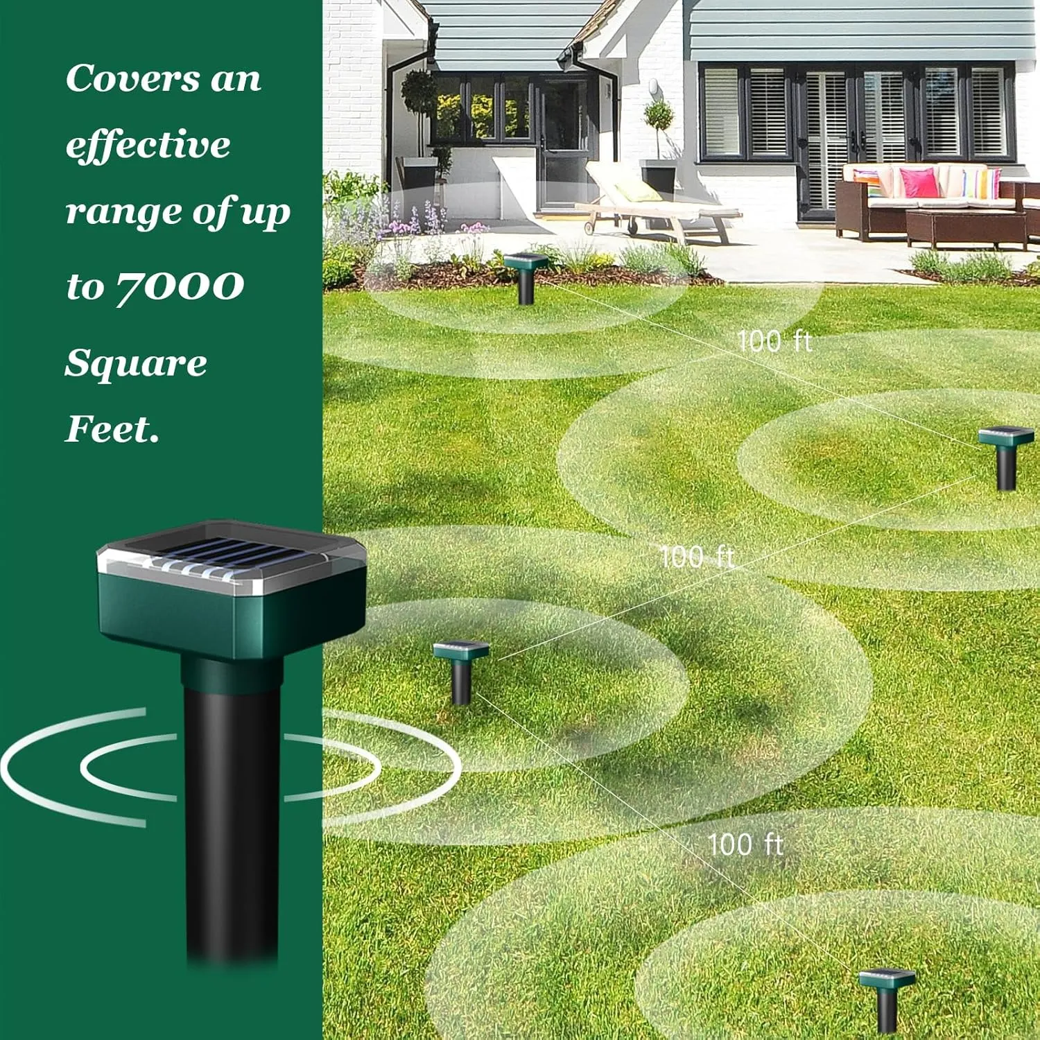 Deer Repellent Devices for Garden,Deer Repellent Devices,Deer Repellent,Deer Repellent for Plants,Deer Deterrent Devices Outdoor,Solar Deer Repellent Devices,Sonic,Electronic and Waterproof (4)