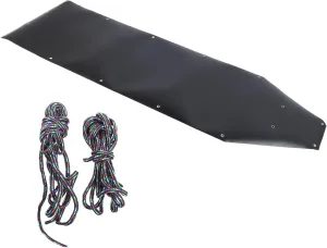 Deer Sled Portable Thickened Snow Sledding Pad Utility Sled Yard Glider Drag Mat with Straps for Hauling Ice Fishing Supplies Fire Wood and Outdoor Gear