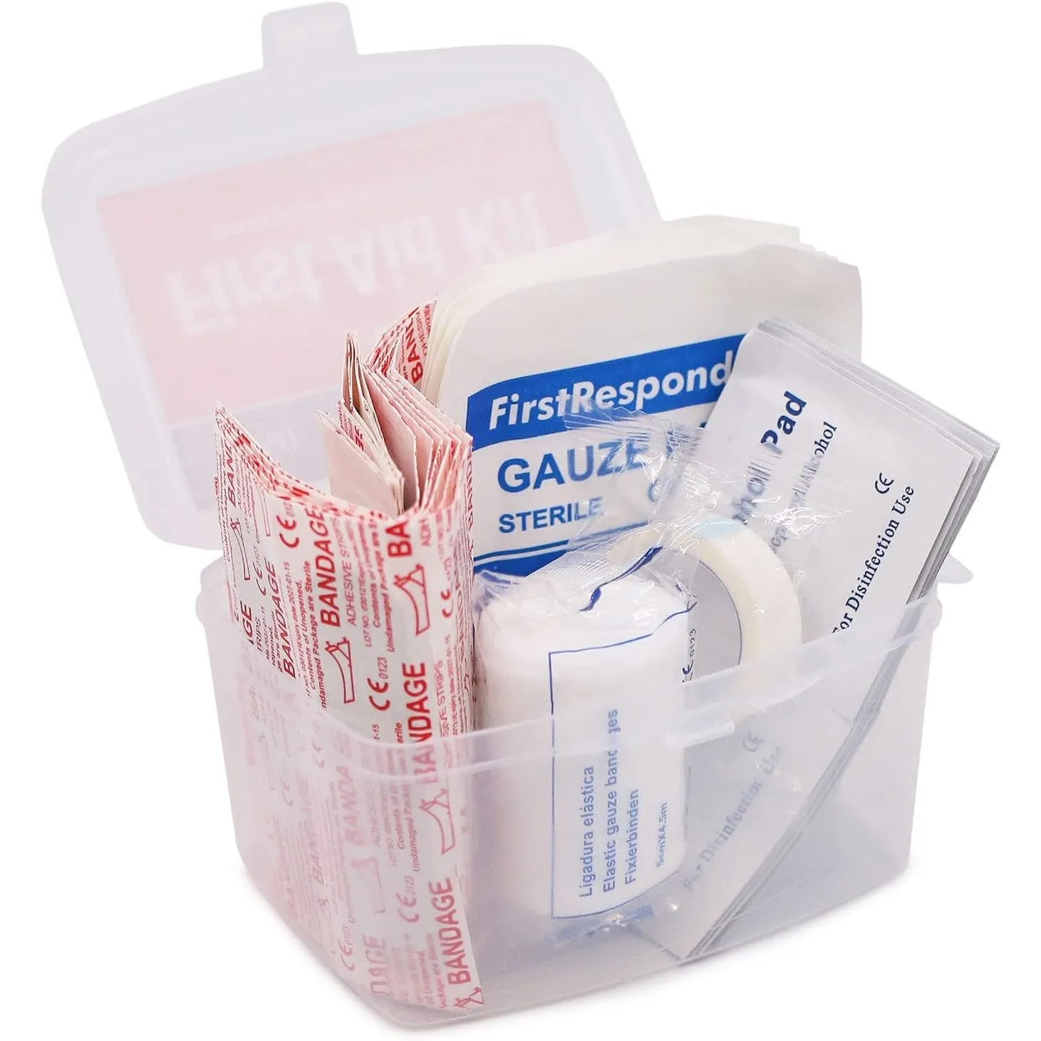 DMI 76-Piece First-Aid Kit, All-Purpose Use for Minor Cuts and Scrapes, Durable Water-Resistant Case, Convenient and Portable, FSA & HSA Eligible