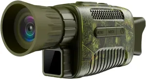 doorslay Digital Night Vision Goggles, 7 Level Digital Night Vision Monocular for Dark, with 5X Digital Zoom, 3000 mAh, Save 24MP Photos, 1080P Videos, Monocular for Adult Hunting, Camping, Traveling