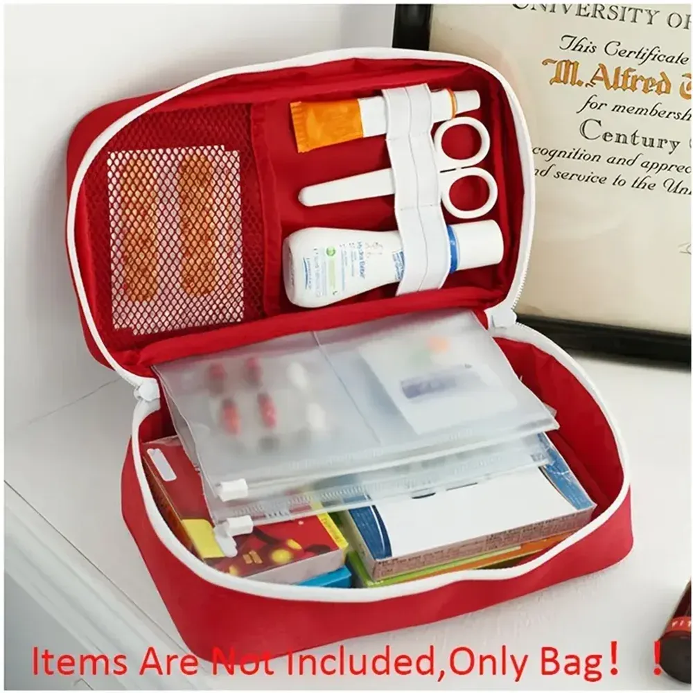 Durable & Portable First Aid Storage Bag – Emergency Medical Organizer