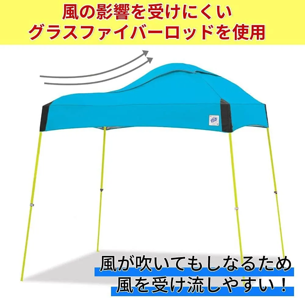 E-Z UP Dome Instant Shelter Canopy, 10 by 10', Limeade