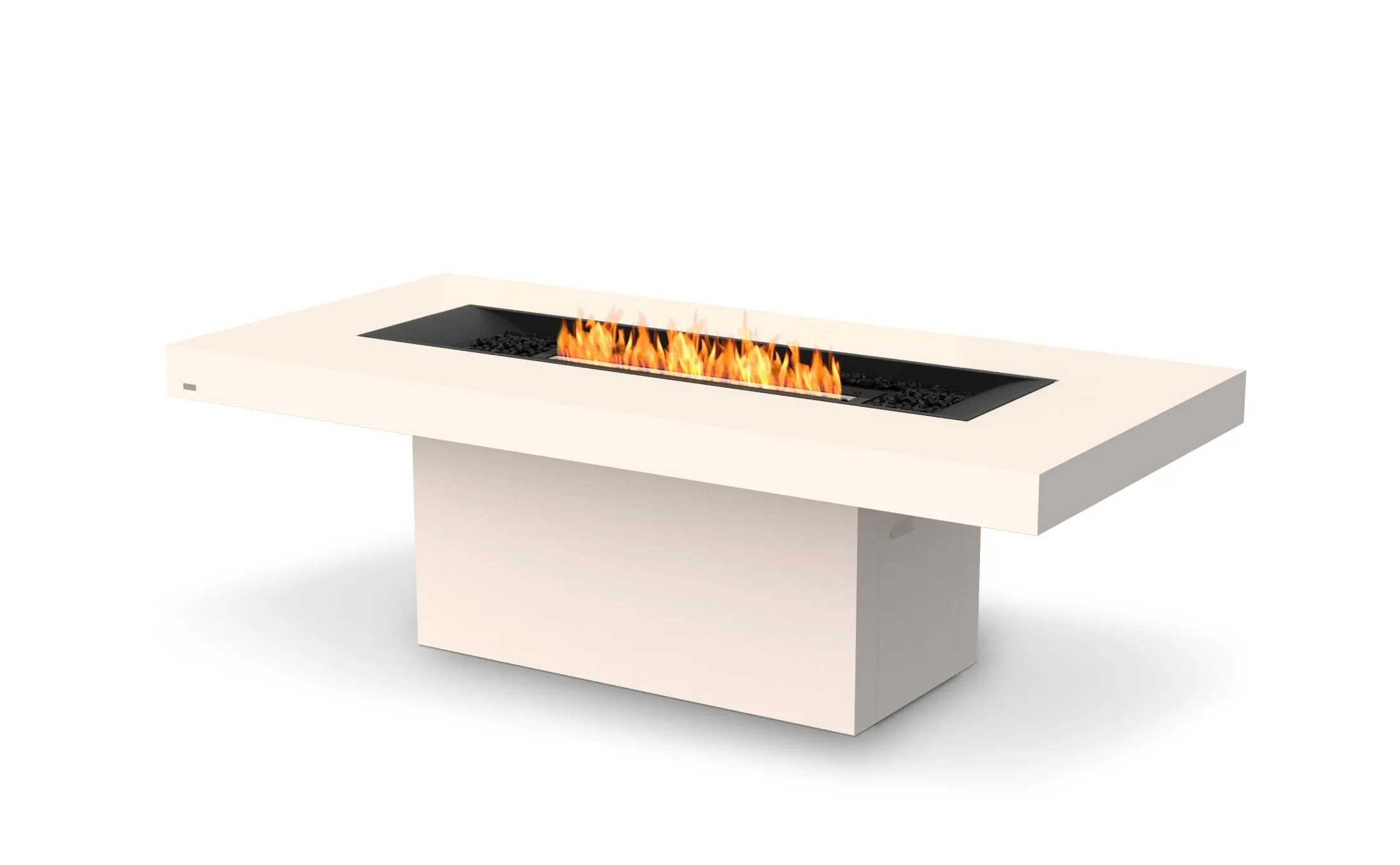 EcoSmart Fire Gin (Dining) Fire Pit Table with Bioethanol Sustainable Fuel
