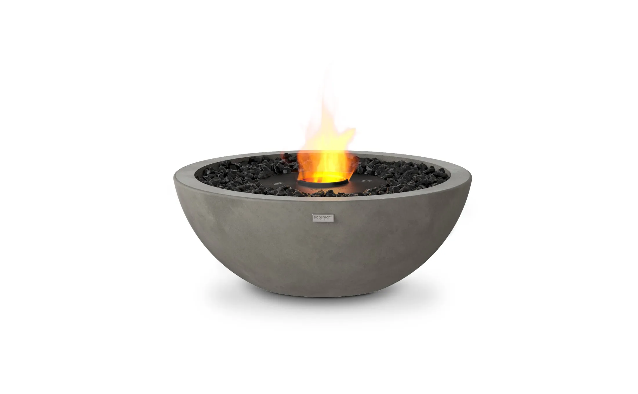 EcoSmart Fire Mix 600 Fire Pit Bowl with Bioethanol Sustainable Fuel