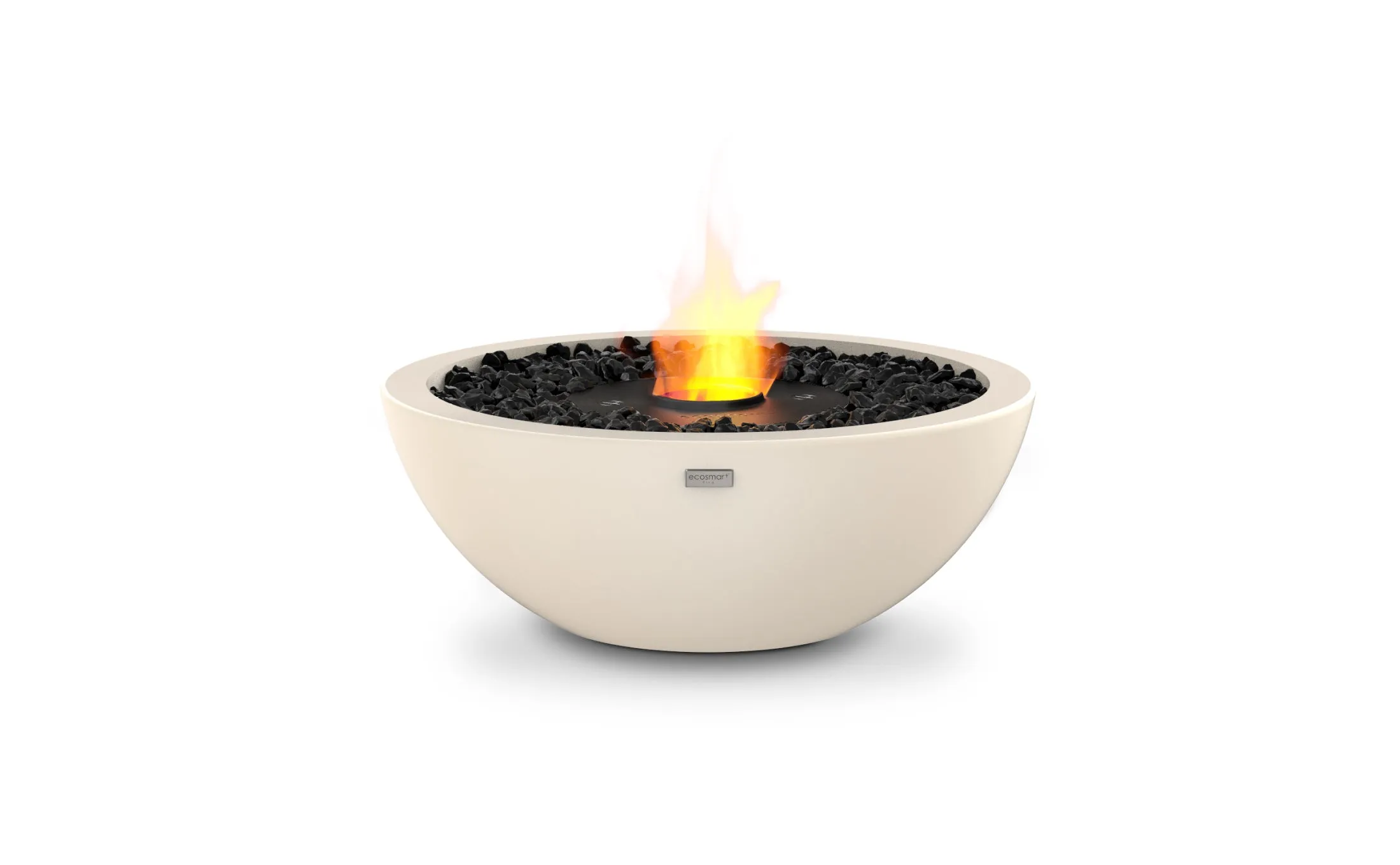 EcoSmart Fire Mix 600 Fire Pit Bowl with Bioethanol Sustainable Fuel
