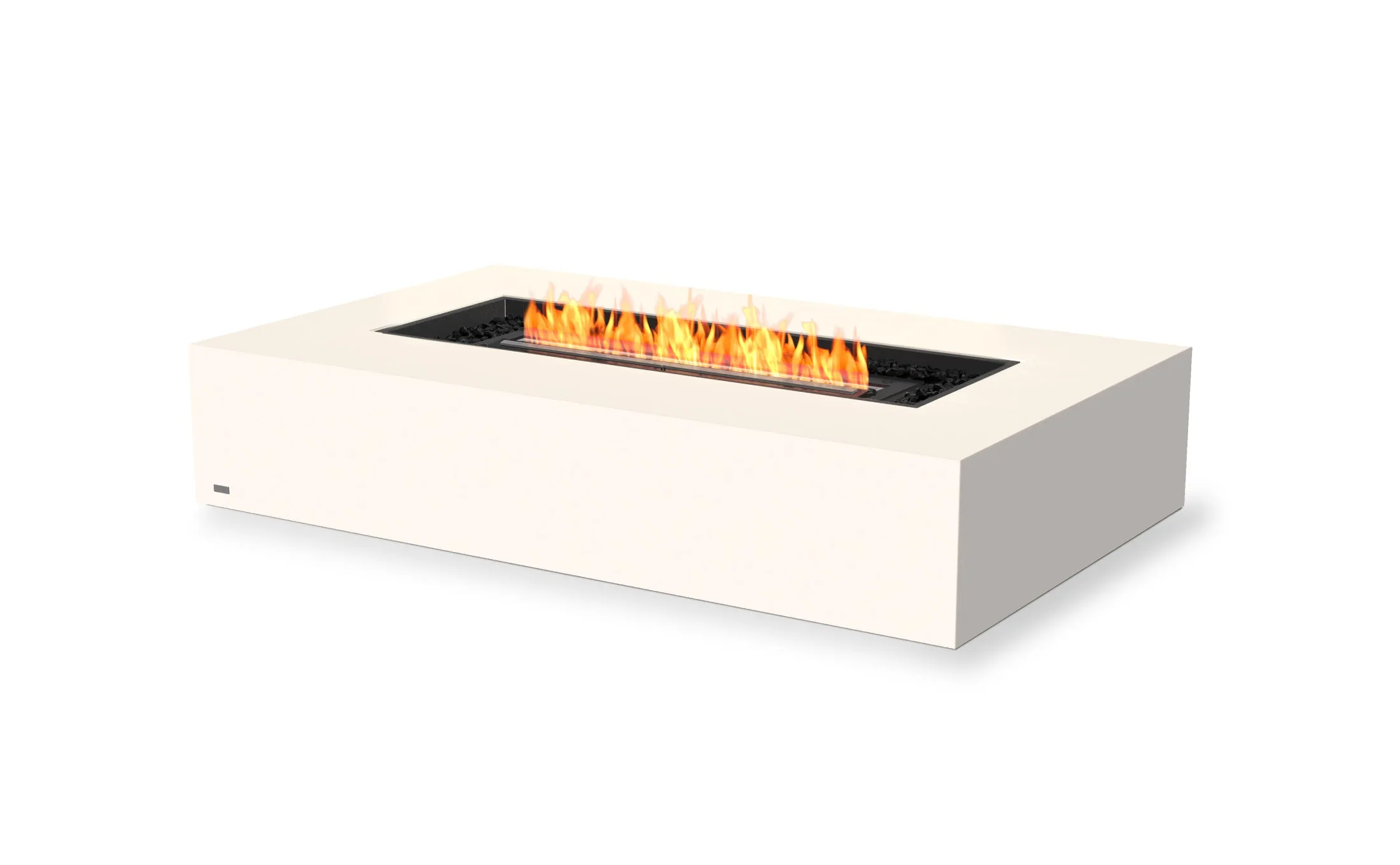 EcoSmart Fire Wharf 65 Fire Pit Table with Bioethanol Sustainable Fuel