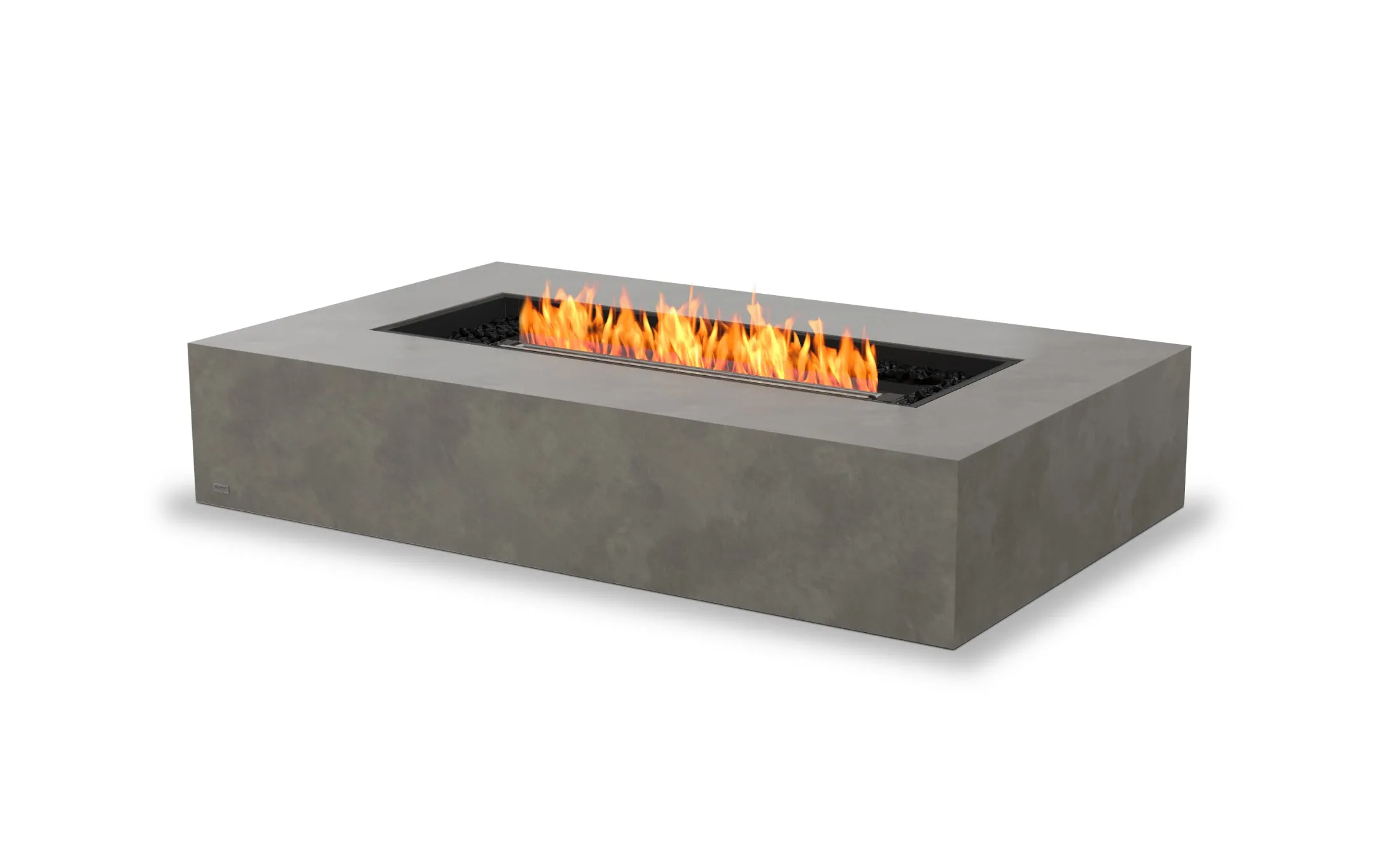 EcoSmart Fire Wharf 65 Fire Pit Table with Bioethanol Sustainable Fuel