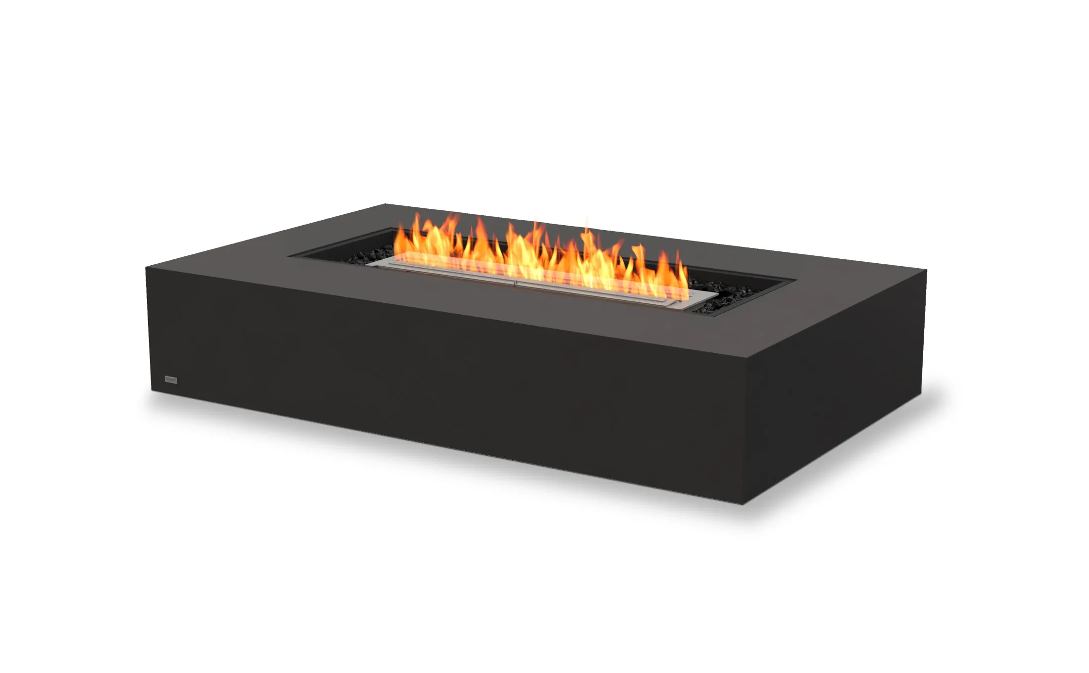 EcoSmart Fire Wharf 65 Fire Pit Table with Bioethanol Sustainable Fuel