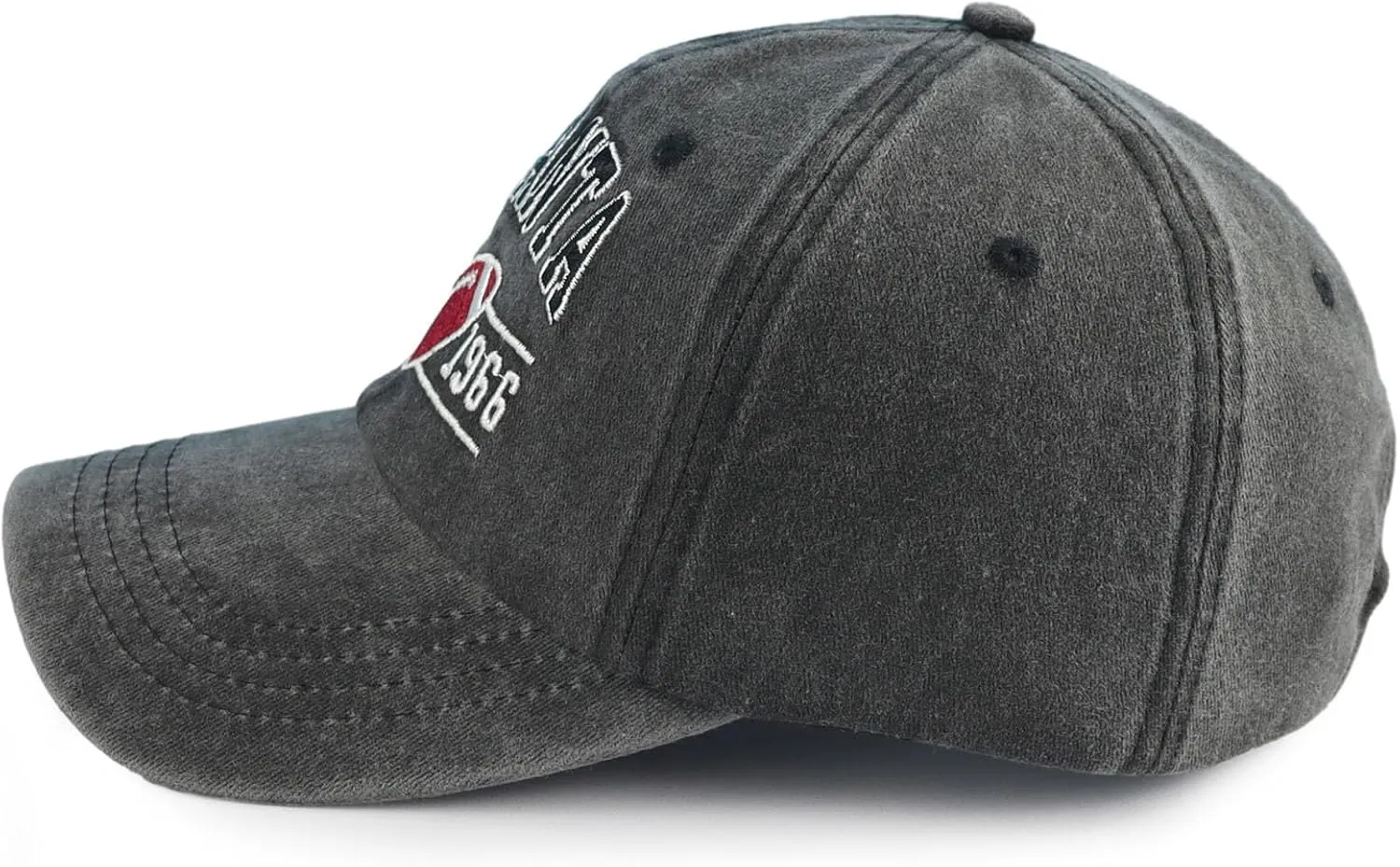 Embroidered City Football Hat for Men Women, Adjustable Unisex Cotton Fans Baseball Cap