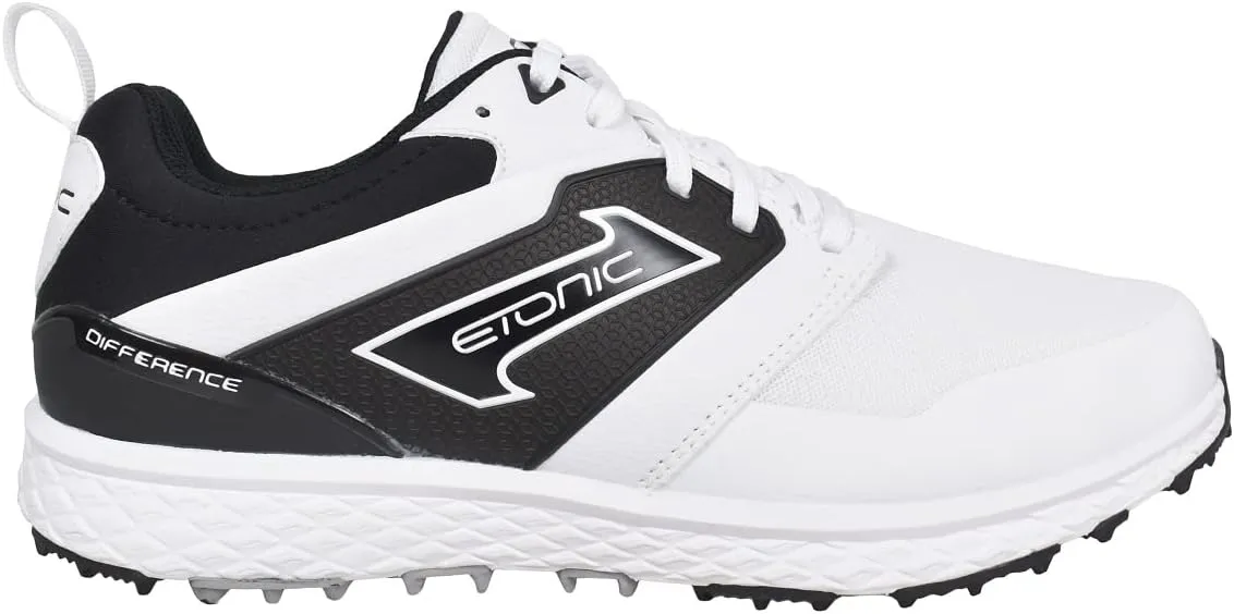 Etonic Golf Difference 2.0 Spikeless Shoes White/Black Size 13 Medium