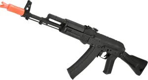 Evike Airsoft - CYMA Standard Stamped Metal AK-74 AEG Airsoft Rifle w/Synthetic Folding Stock (Package: Gun Only) - (PID: 48517)