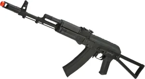 Evike Airsoft - CYMA Standard Stamped Metal AK74 AEG Airsoft Rifle w/Steel Folding Stock (Package: Gun Only)