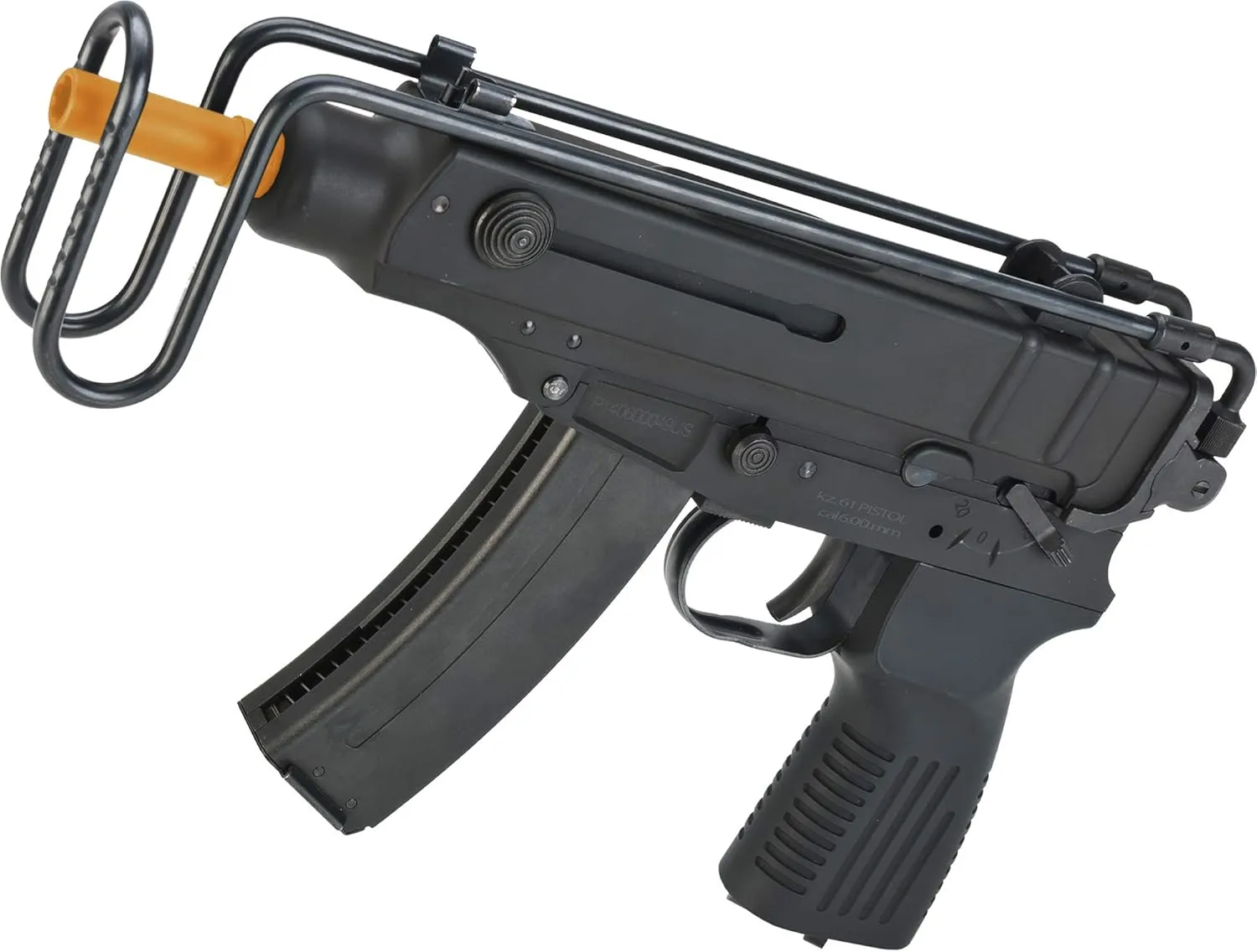 Evike Airsoft - KWA kz.61 Skorpion Airsoft Gas Blowback GBB Rifle/SMG