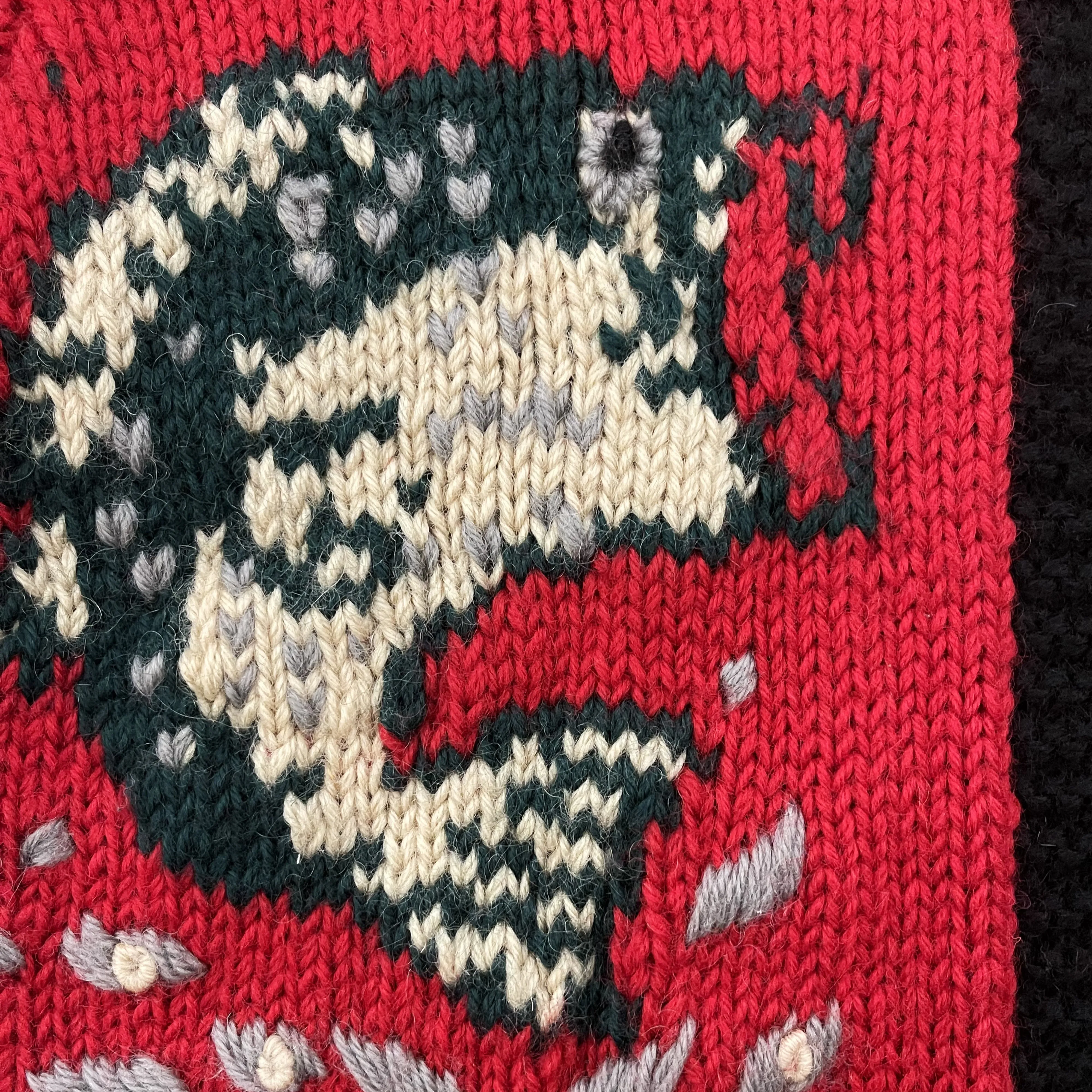 Evisu Dowluck Cowichan Knitted Cardigan - M