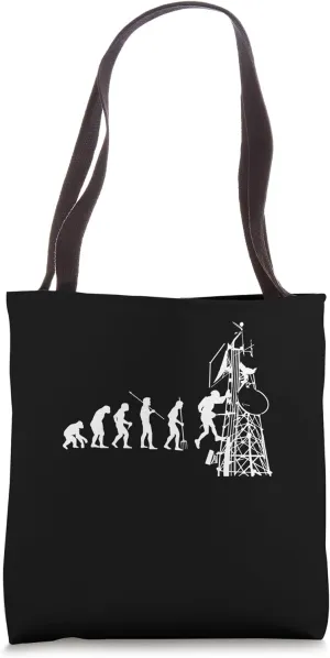 Evolution Tower Climber Tote Bag