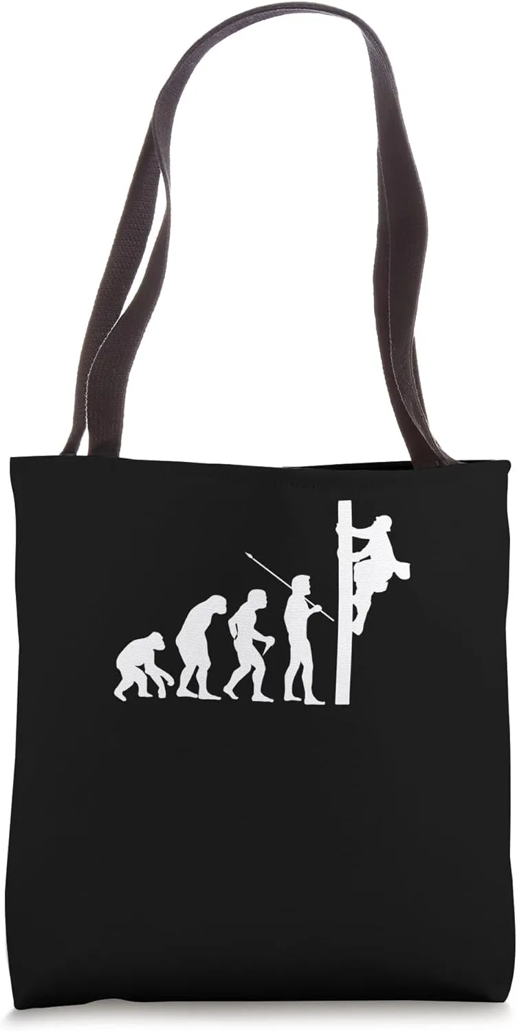 Evolution Tower Climber Tote Bag