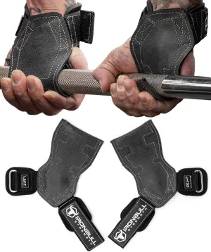 EZ Gripz PRO V2 Lifting Grips for Weightlifting: Weight Lifting Straps for Gym with Adjustable Wrist Neoprene Padding Gripps - Lifting Hooks, Wrist Wraps & Gloves Alternative for Deadlifts & Rows