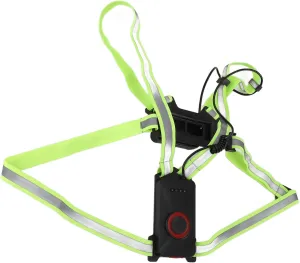 Fafeicy Adjustable Vertical Beam Led Led Warning Light for Night Cycling, IP55 Reflective Strip, XPGCOB Material