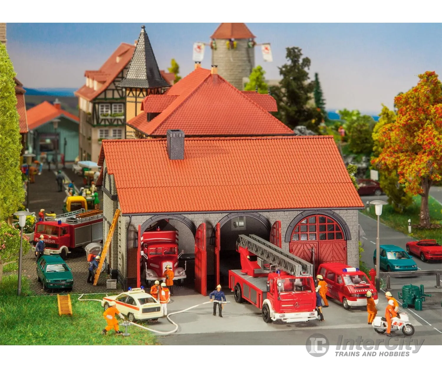 Faller 130162 HO Fire brigade engine house