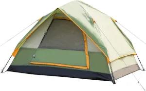 Family Tent Outdoor Tent Family Camping Backpack Tents Beach Tent Instant Portable Quick Cabana Sun Shelter Water Resistant Outdoor Tent, 3, Blue