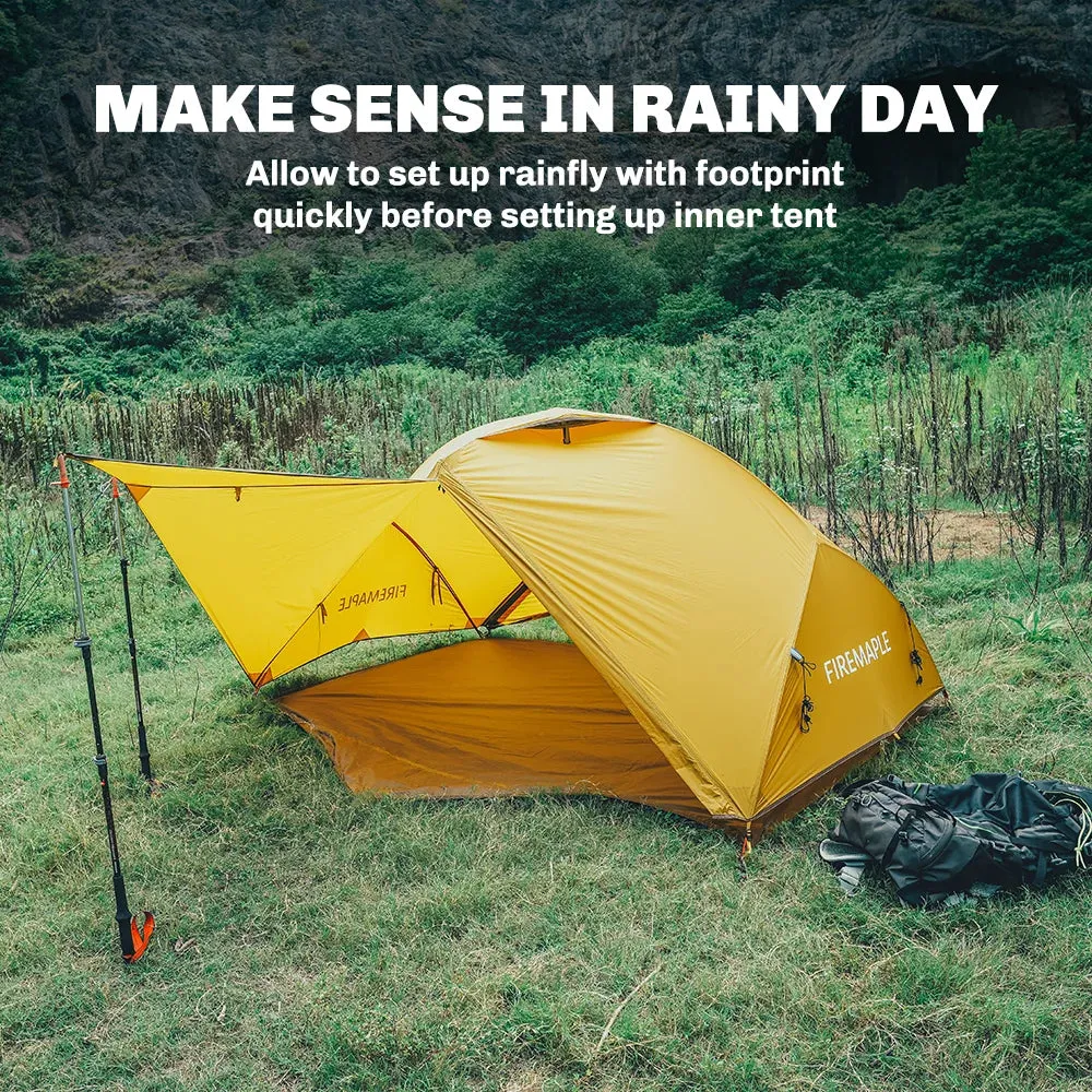 FIRE-MAPLE Tropics Ultralight Backpacking Tent 2 Person for Hiking & Trekking Shelter