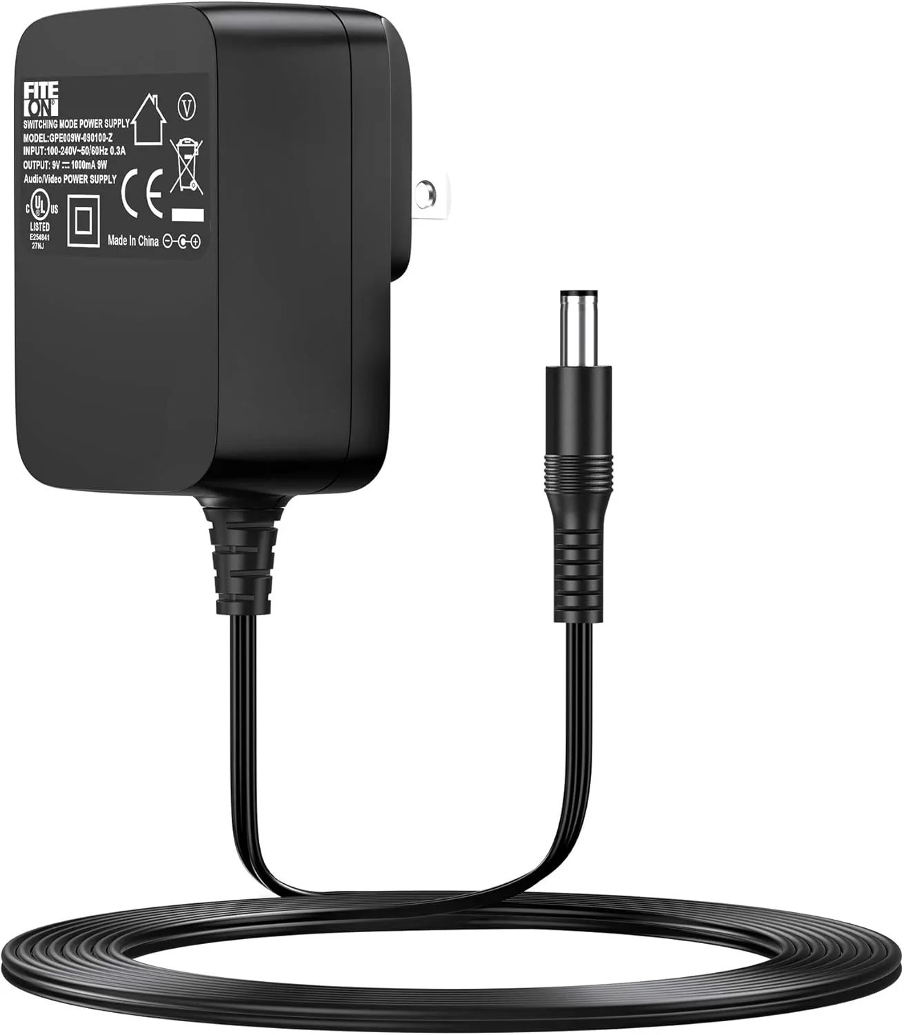 FITE ON 9V AC Adapter Replacement for Alesis Command Mesh Kit Alesis Debut Kit Alesis DM10 Alesis Nitro Drum Module Electronic Drum Module Power Supply Cord