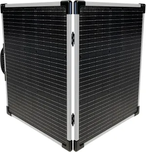 Folding Solar Panel 100 Watt 12 Volt for RV, Off-Grid, Camping, Travel