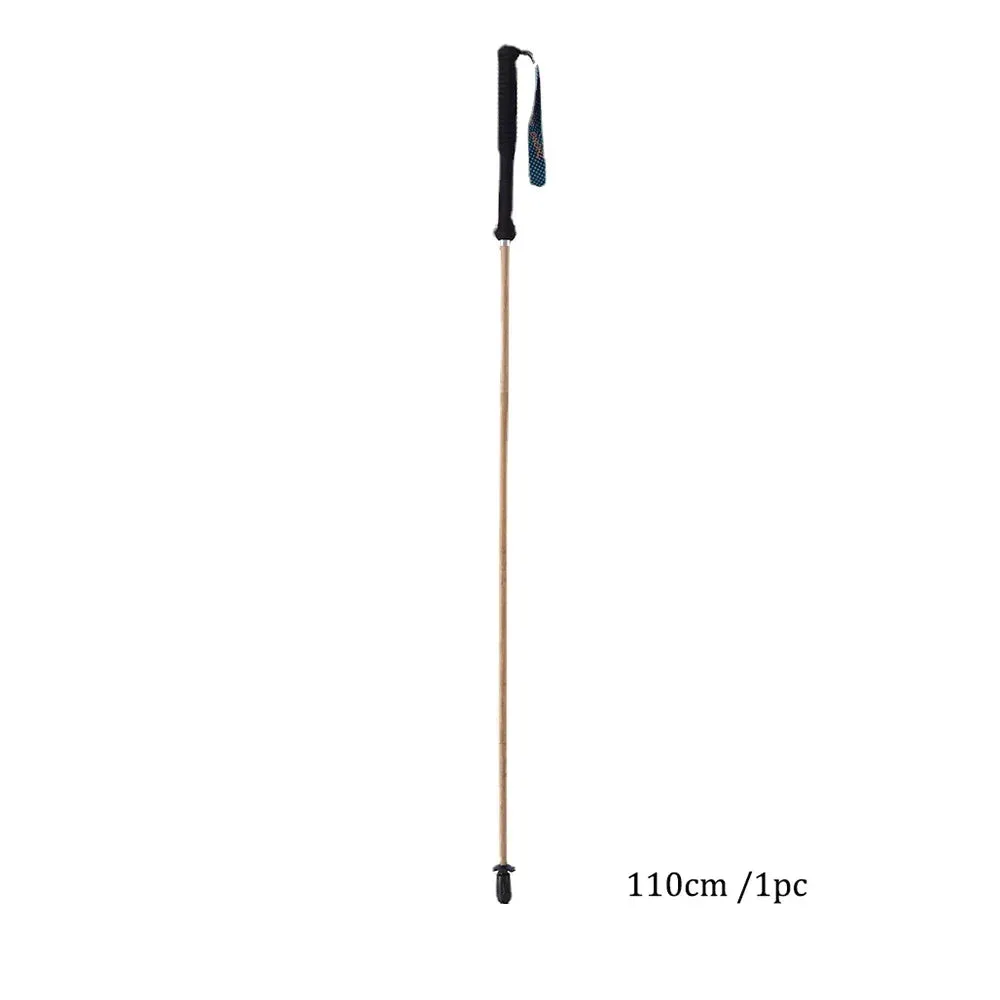 Folding Ultra-Light Carbon Fiber Hiking Poles: Portable 5-Section Trekking Sticks for Climbing and Hiking