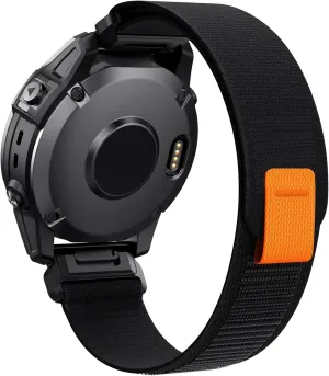 For Garmin Quickfit 22mm Watch Bands/Fenix 7 Band/Fenix 6 Band Nylon Watch Bands Replacement For Forerunner 955/Fenix 5/Fenix 6 Pro