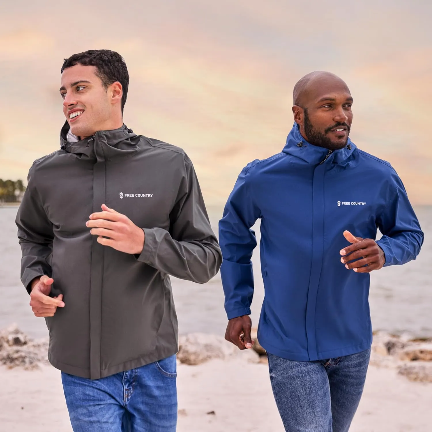 Free Country Men's Hydro Lite X2O Spectator Waterproof Rain Jacket