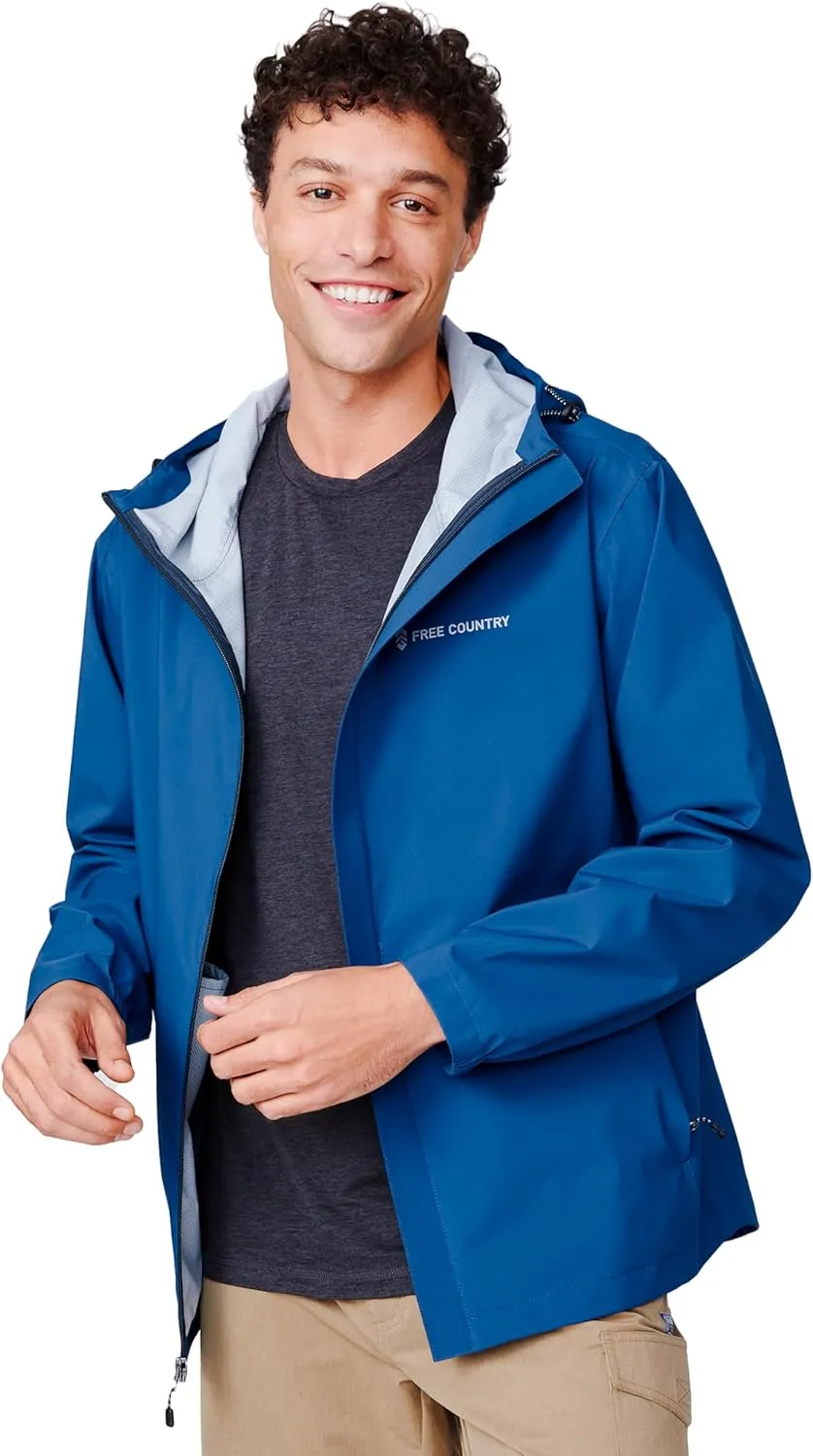 Free Country Men's Hydro Lite X2O Spectator Waterproof Rain Jacket